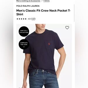 Ralph Lauren pocket t shirt
